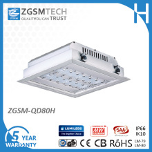 80W LED Canopy Lamps with 5 Years Warranty
